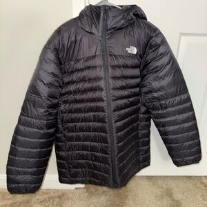 The North Face Charcoal Hooded Jacket